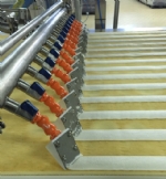 Swiss roll and layer cake production line